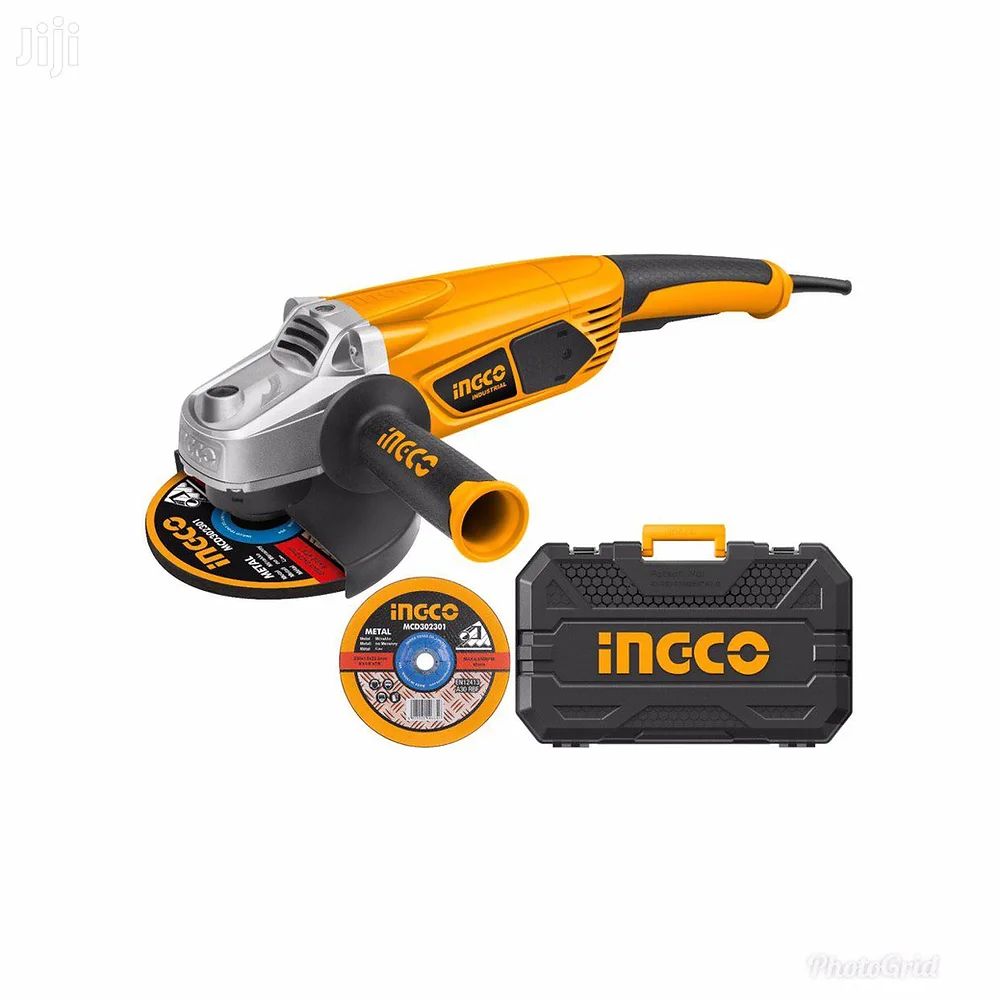 Ingco 9"/230mm Angle Grinder 2400W - AG24008-1