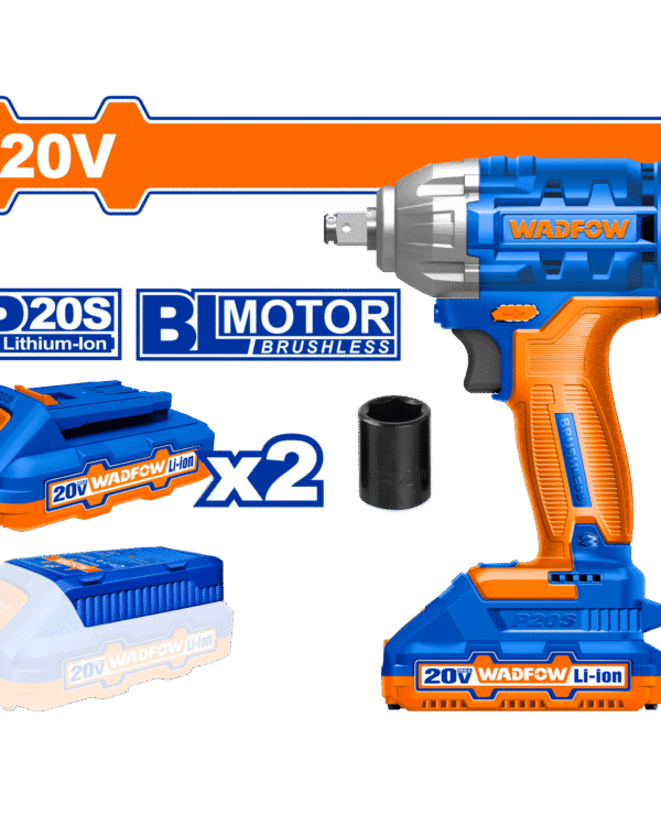 Wadfow 20v Brushless Cordless Impact Wrench - WCD1512