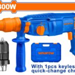 Wadfow 800w Rotary Hammer with chuck - WRH1D26-2