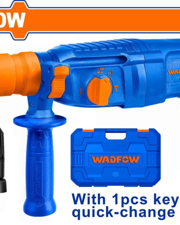 Wadfow 800w Rotary Hammer with chuck - WRH1D26-2
