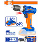Wadfow 20v Lithium-ion Cordless Drill - WCDP511