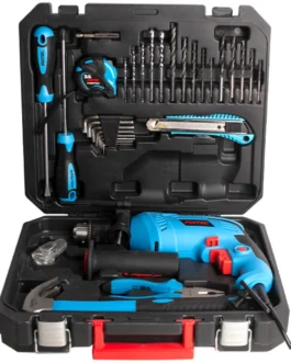 Fixtec Hammer Impact Drill With 50pcs Accessories 600W – FID600K50