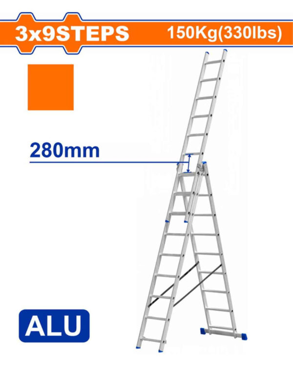 3 Section extension  ladder - WLD6H39