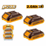3 pcs Battery 20V 2Ah -  COSLI240311