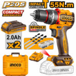 Cordless Impact Drill 20V 55Nm + 2 Battery - P1C5 (CIDLI20558)