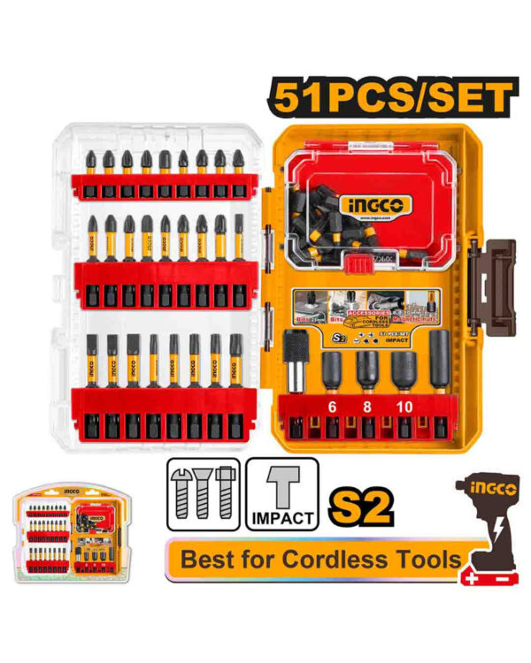16 Pcs metal, masonry and wood drill bits set - P6C12 / AKDL11608