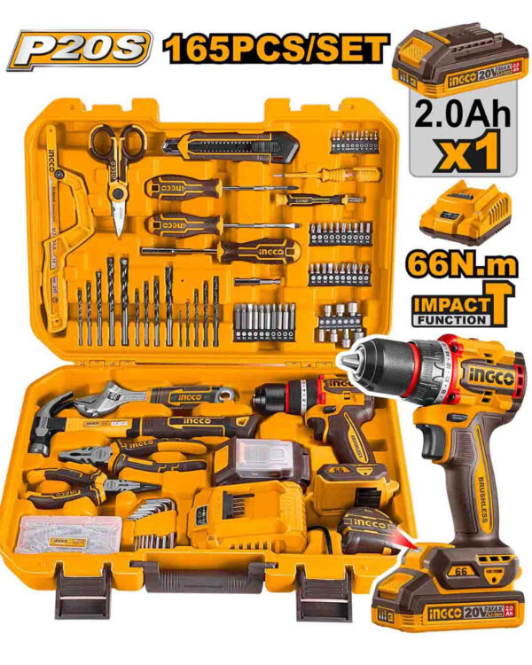 165 Pcs Tools set - C4 / HKTHP11651