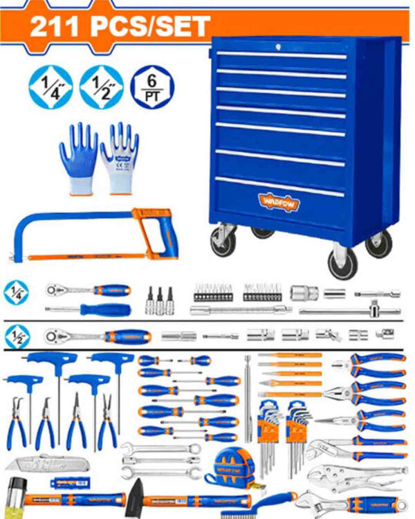 211 Pcs tool chest set (WHS3211) Wadfow