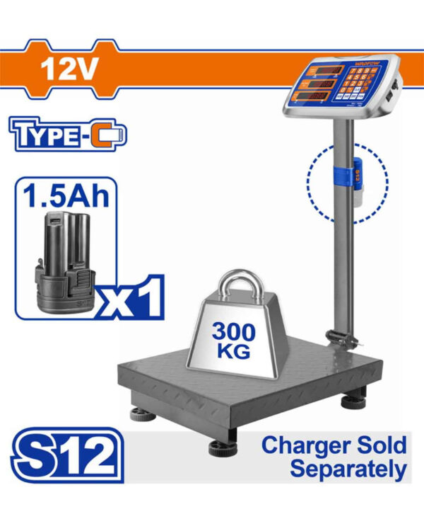Cordless scale - WEC1303