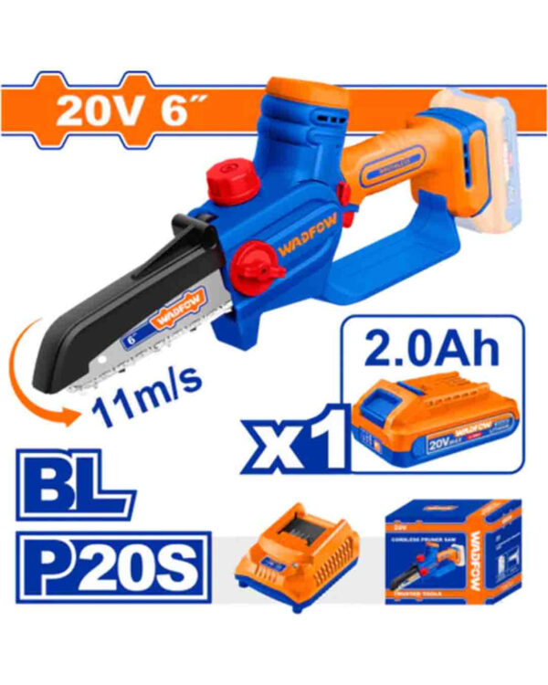 Cordless pruner saw 6" (WCLP562) Wadfow "20V"