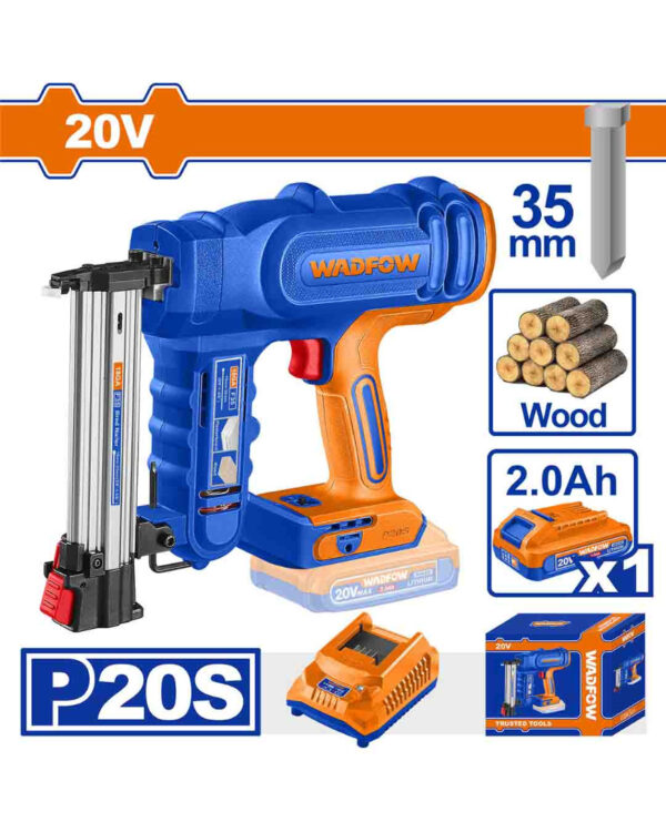 Cordless brad nailer 20V "35mm" (WBJ1308 ) Wadfow