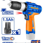 Cordless impact drill (WCDS540) Wadfow