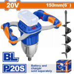 Cordless earth auger 20V (WQE15801) 150mm(6") Wadfow