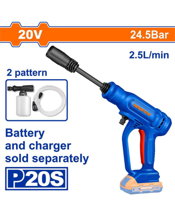 Cordless pressure washer "20V" (WQX0120) Wadfow