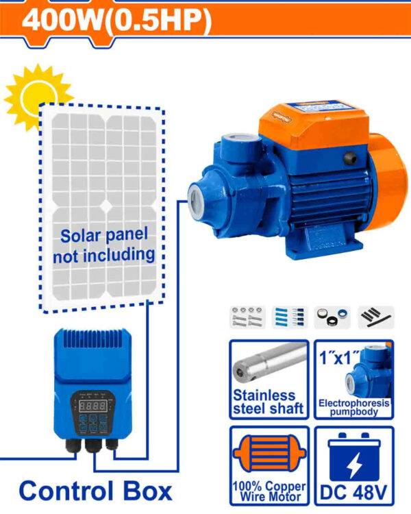 Solar water pump 400W (0.5HP) (WWPVDC01) Wadfow