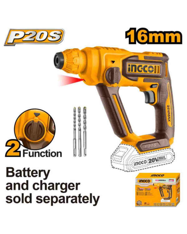 Cordless rotary  hammer - CRHLI20168