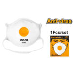 Dust mask with valve - C12C240 (HDM02) Ingco