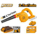 Cordless blower 20V 1 Speed + Battery - P1C4 / CABLI200281