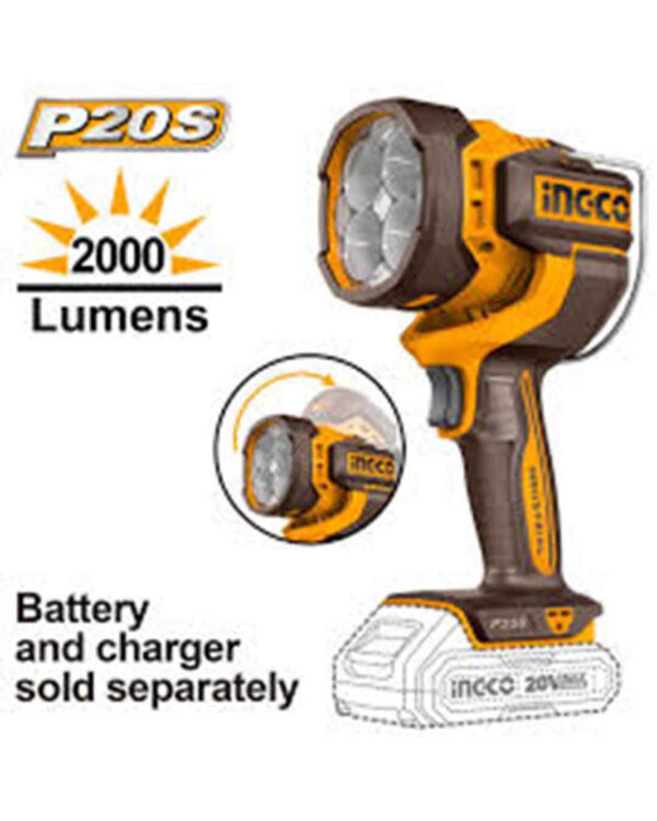 Cordless work lamp 20V 2000lm - P1C8 / CWLI2088