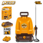 Cordless knapsack sprayer 20V 16L + Battery - P1C1 (CSPLI20162) Ingco