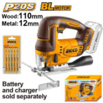 Cordless jig saw 20V 110mm - P1C5 (CJSLI1008) Ingco