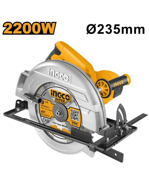 Circular saw 9" 2200w - C2 (CS23522) Ingco