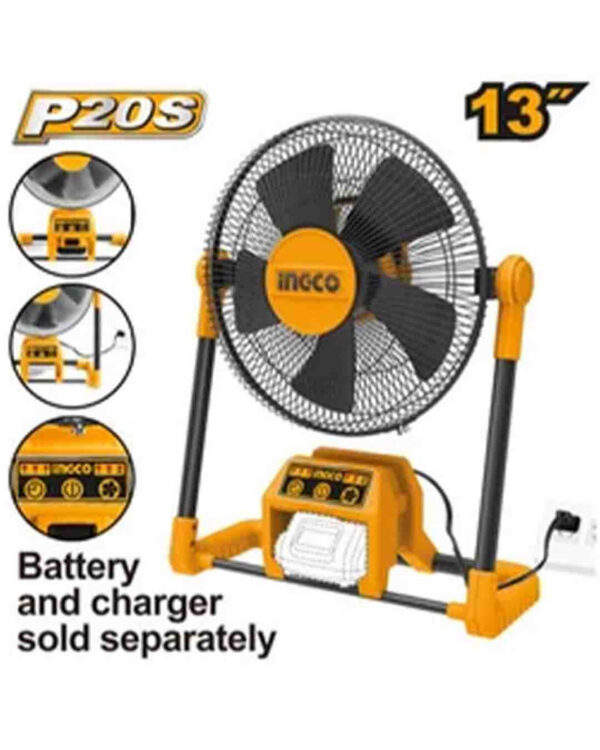 Lithium-Ion fan 20v 12" (CFALI2001) Ingco
