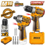 Cordless 2 pcs combo kit (COSLI240968) Ingco