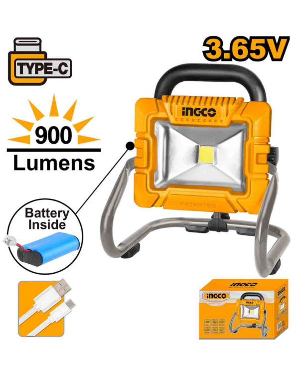 Lithium-ion portable lamp 3.6V (HRLF4415) Ingco