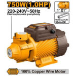 Water pump "Peripheral" 750W 1.0HP (VPM75068) Ingco