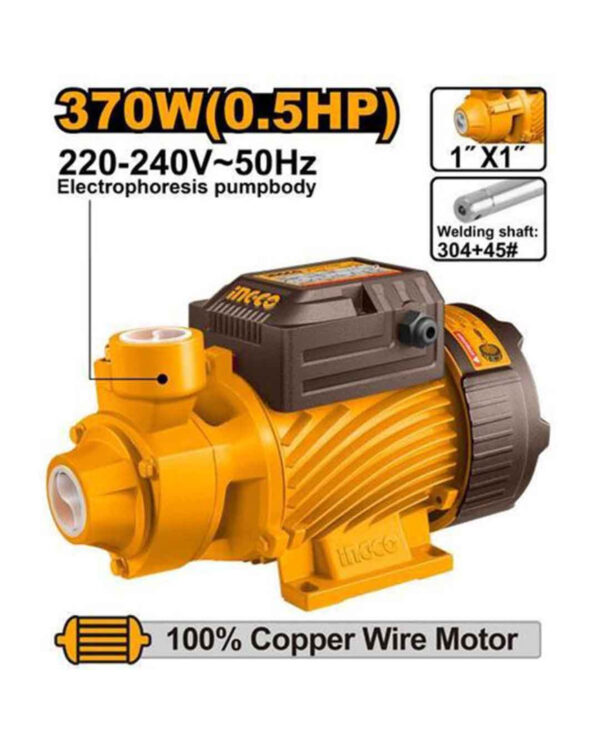 Water pump "Peripheral" 370W 0.5HP (VPM37068) Ingco