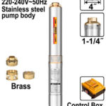 4" Deep well pump 750W 1.0HP (DWP75062) Ingco