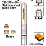4" Deep well pump 1100W 1.5HP (DWP110062) Ingco