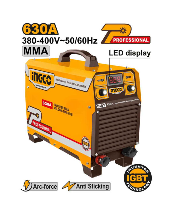 Welding Machine 630A (ING-MMA6308) Ingco