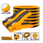 Booster cable with lamp 600A - P1C8 (HBTCP6008L) Ingco