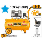 Air compressor 50L 1.6HP Oil Free - PC1 1.2KW (ACS112501) Ingco