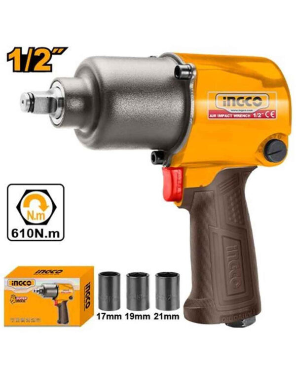 Air impact wrench 0.5" - C6 / AIW12562