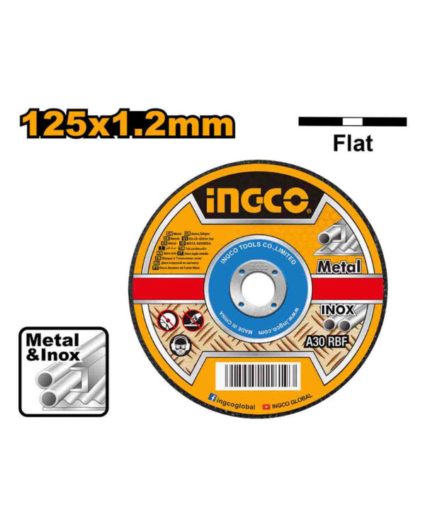 Abrasive metal cutting  disc -  MCD121251