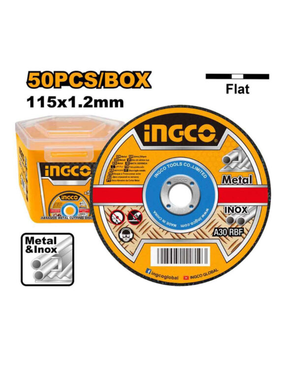 Abrasive metal cutting  disc set -  MCD1211550