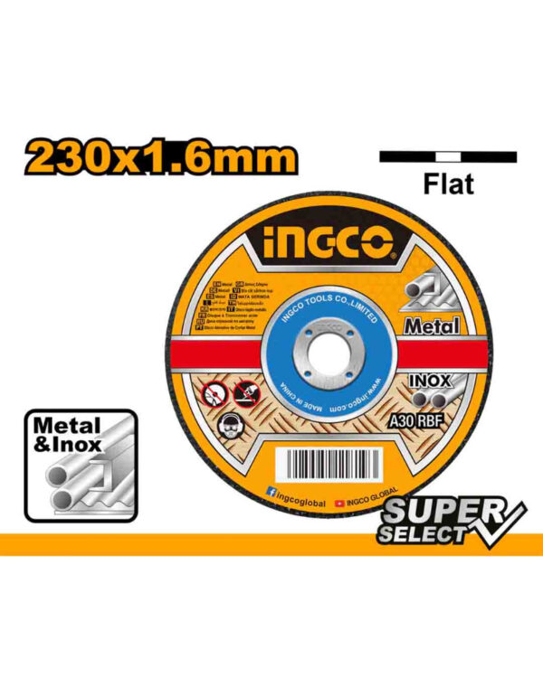 Abrasive metal cutting  disc -  MCD162301