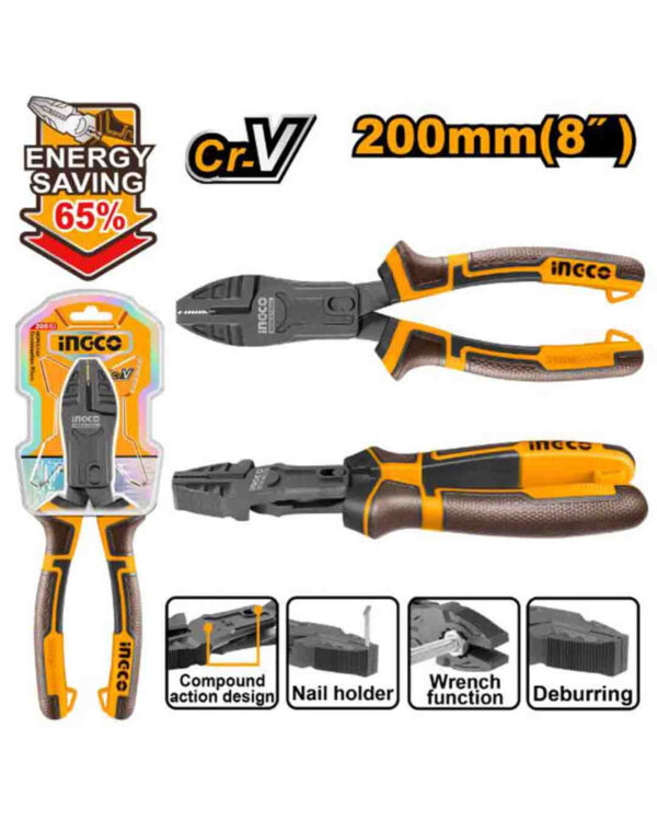 Compound action  combination pliers - HCCP58200