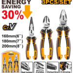 High leverage  combination pliers - HHCP28180