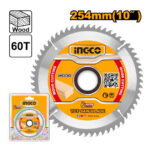 TCT Saw Blade 10" - 60T - P5C25 (TSB125423) Ingco