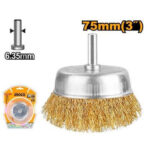 Wire cup brush 3"x0.3mm - P10C120 (WB30751) Ingco