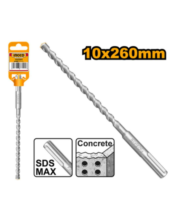 SDS max hammer drill 10X 260mm - C50 (DBH1241001) Ingco