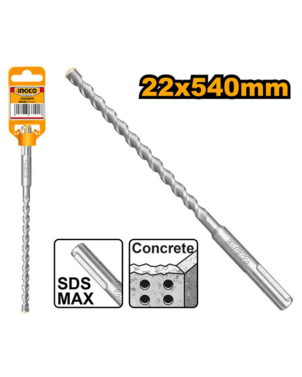 SDS max hammer drill 22x540mm - C25 (DBH1242205) Ingco