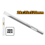 Hex chisel 28x35x520mm flat for PDB22001 - P1C5 (DBC04352012) Ingco