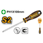 Phillips screwdriver - 1x100mm - P12C144 (HSDPH1100) Ingco
