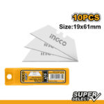 10 Pcs utility knife blades set - HUKB61001