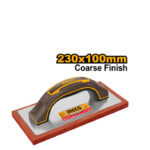 Fine rubber float  230x100mm  -  HSFR24008